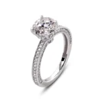Moissanite Stone Engagement Ring - IFJR00009