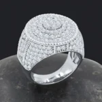 "King Me" MOISSANITE SILVER RING IFJ992231