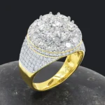 "FURIOUS" MOISSANITE SILVER RING I IFJ993582