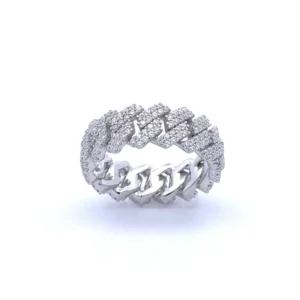 "ETERNITY" 925 MOISSANITE ICED OUT RING IFJ 995551