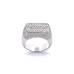 "FREEDOM" 925 MOISSANITE MENS ICED OUT RING IFJ995921