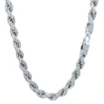 "MUFF" 16.26 CTW 7 MM MOISSANITE ICED OUT CHAIN | 995641